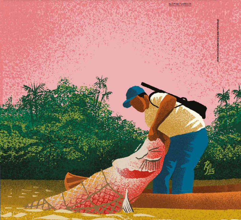 Pesquisa mostra a relação entre o crime organizado e crimes ambientais na Amazônia