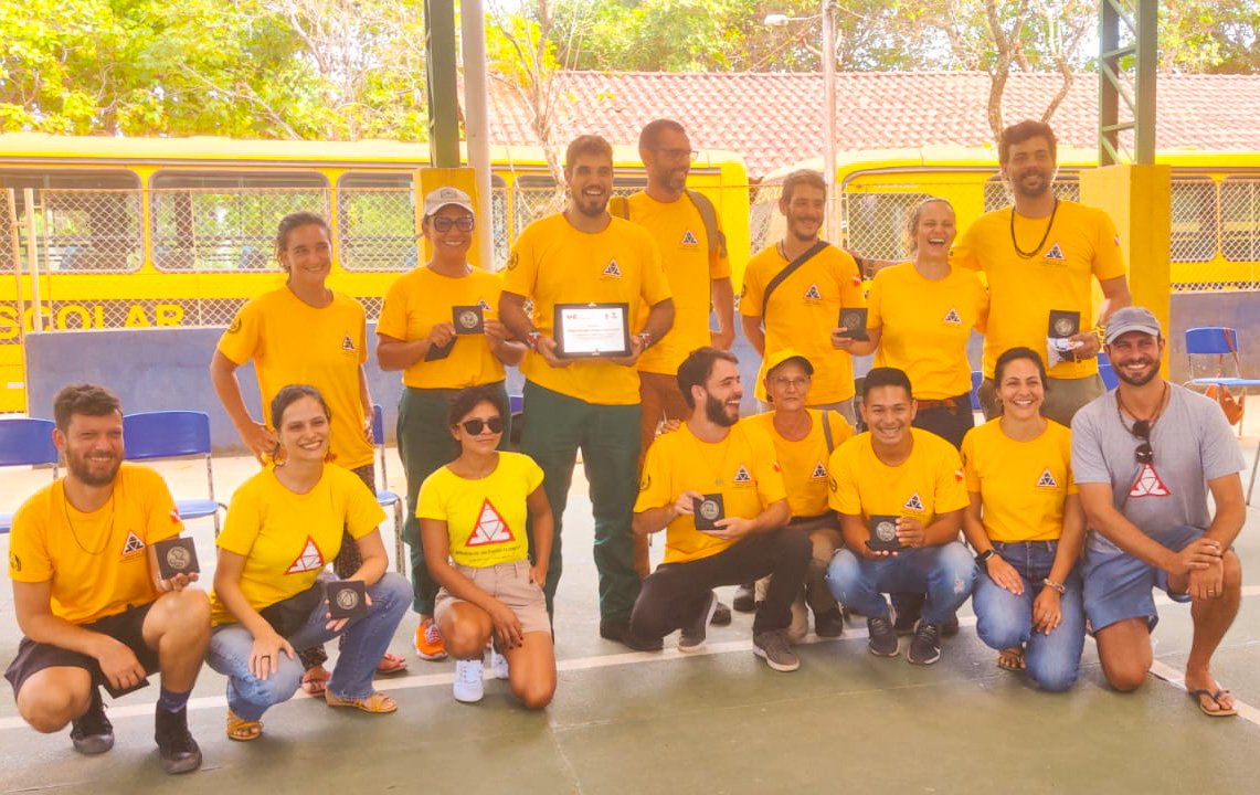Brigadistas de Alter do Chão recebem homenagem em reconhecimento ao trabalho realizado no Baixo Tapajós
