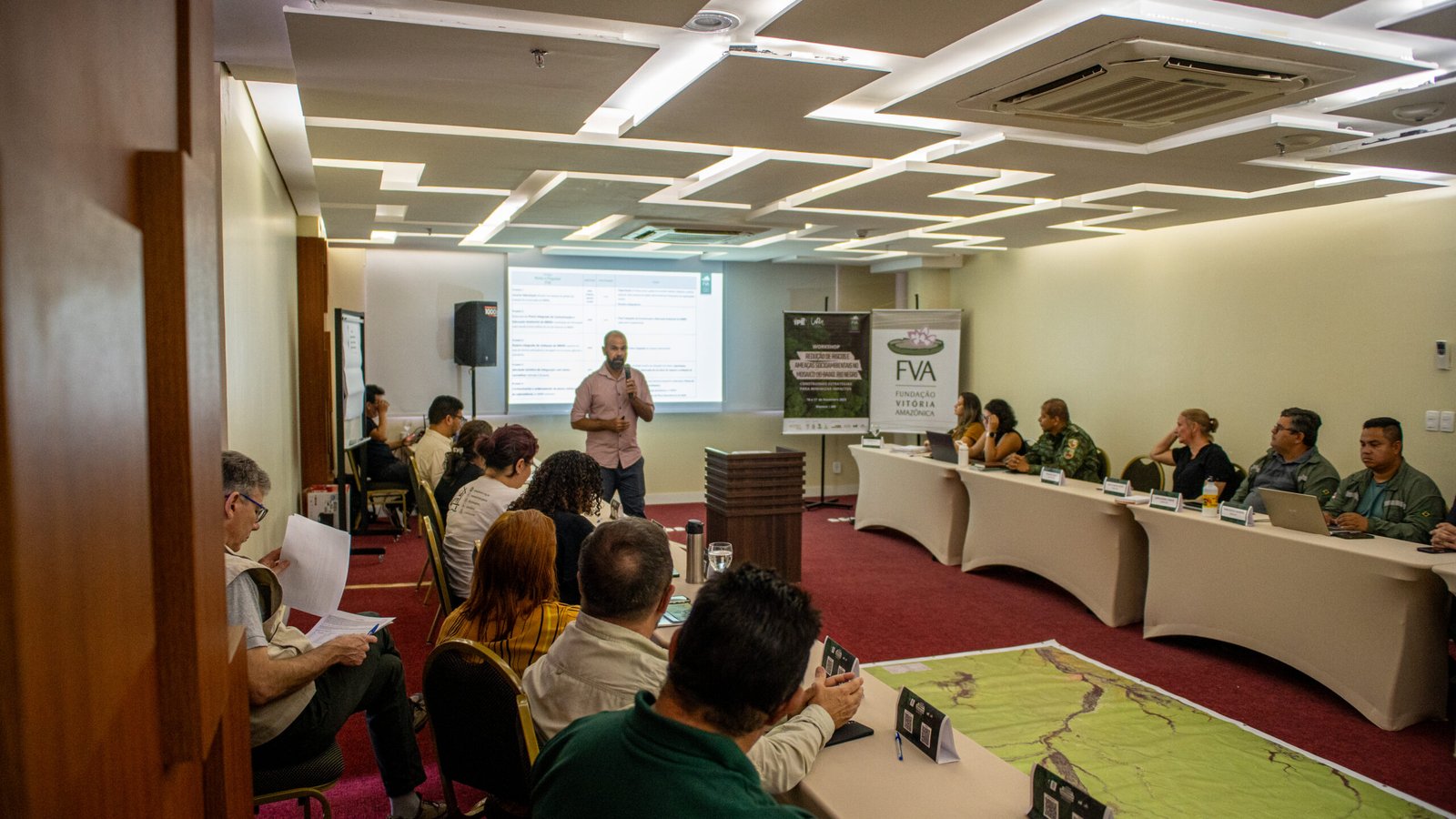 Evento em Manaus discutiu redução de riscos e ameaças socioambientais no Mosaico do Baixo Rio Negro
