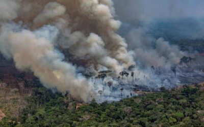 Amazônia registra recorde de queimadas em outubro