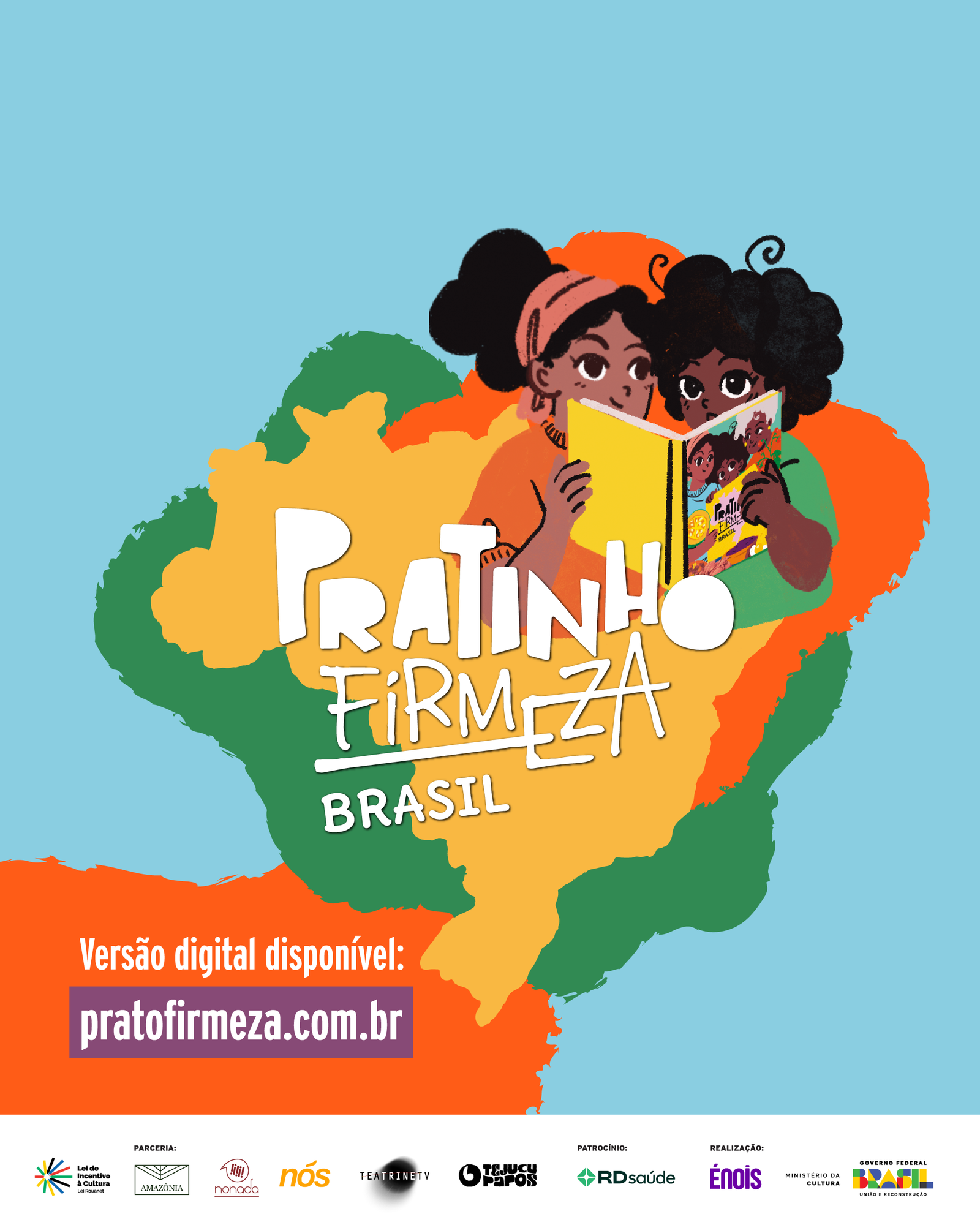 O Pratinho Firmeza agora é Brasil