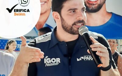 Campanha de Igor Normando é suspensa por excesso de apoio de Helder Barbalho