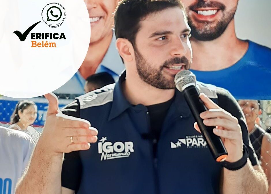 Campanha de Igor Normando é suspensa por excesso de apoio de Helder Barbalho