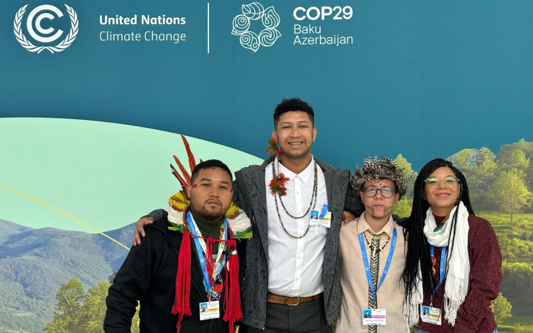 Juventude indígena reivindica participação nas tomadas de decisão da COP29