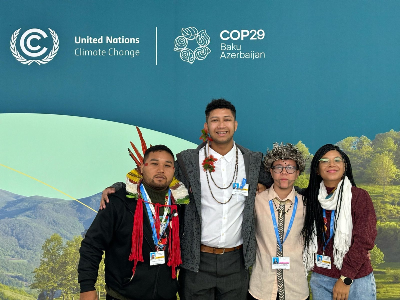 Juventude indígena reivindica participação nas tomadas de decisão da COP29