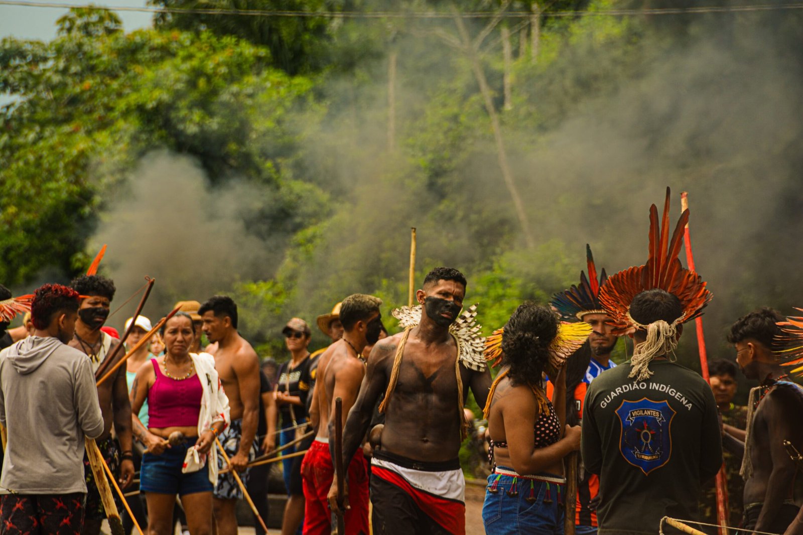 Manifestação indígena na BR 163, no Baixo Tapajós, chega ao 20º dia sem acordo com o governo