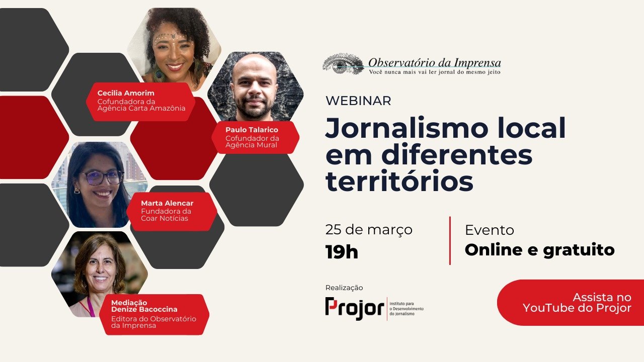 Carta Amazônia participa de debate promovido pelo Observatório da Imprensa