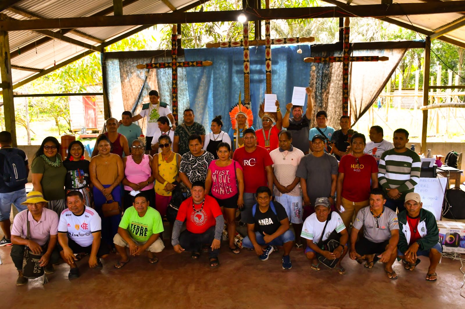 Caciques do Oiapoque repudiam exploração de petróleo na Foz do Amazonas e pedem a suspensão do processo de licenciamento