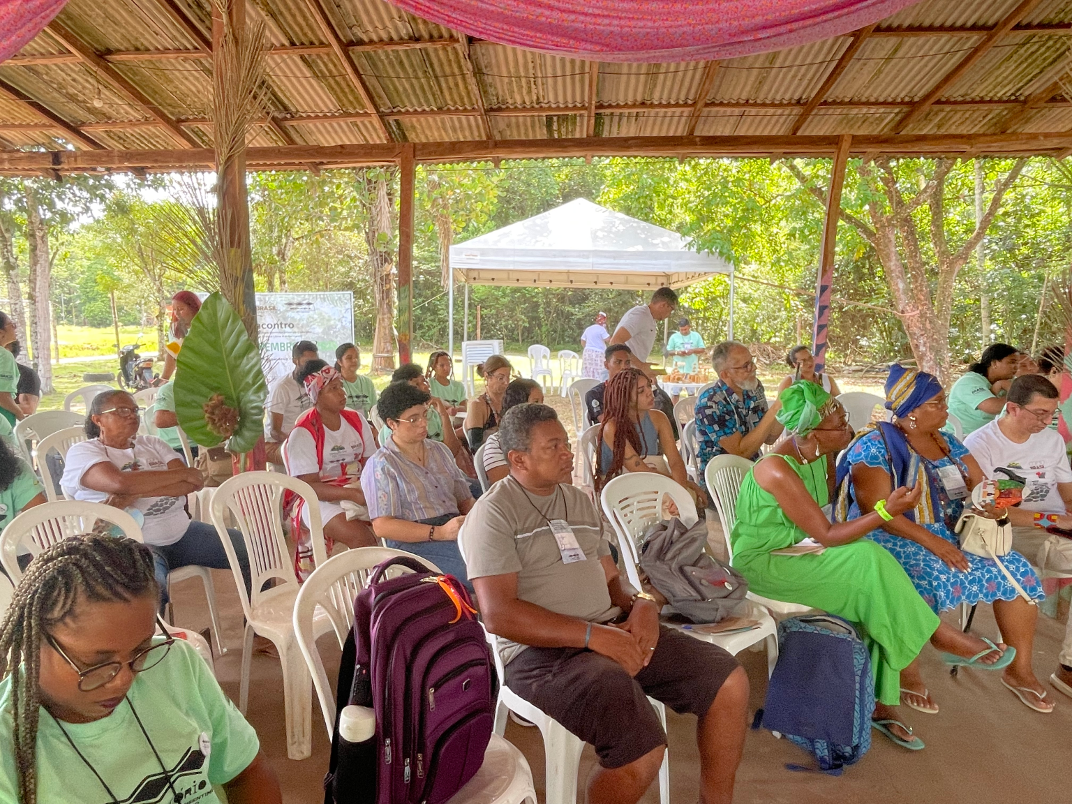 No quilombo Abacatal, lideranças discutem direito à consulta prévia e pedem inclusão do tema na carta final da COP30