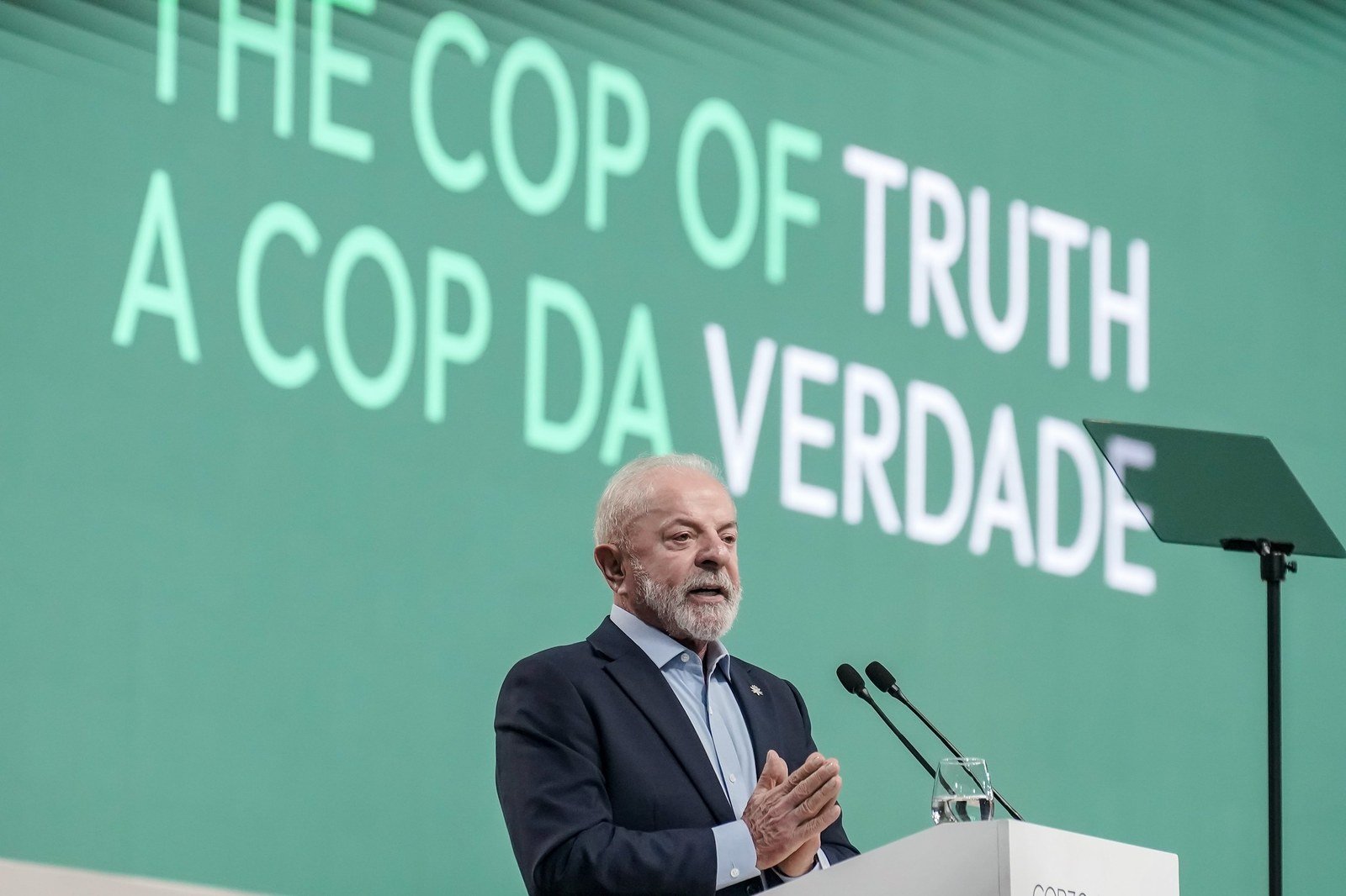 No imaginário global, não há símbolo maior da causa ambiental do que a Amazônia, diz Lula na abertura da Cúpula do Clima