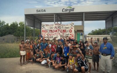 Indígenas do Baixo Tapajós ocupam terminal da Cargill e denunciam ameaça ao rio e as comunidades tradicionais da região