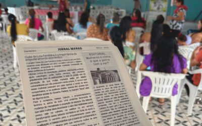 Manas: projeto lança jornal para fortalecer a comunicação comunitária entre mulheres do oeste do Pará