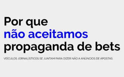 EDITORIAL: Aqui não tem propaganda de bets