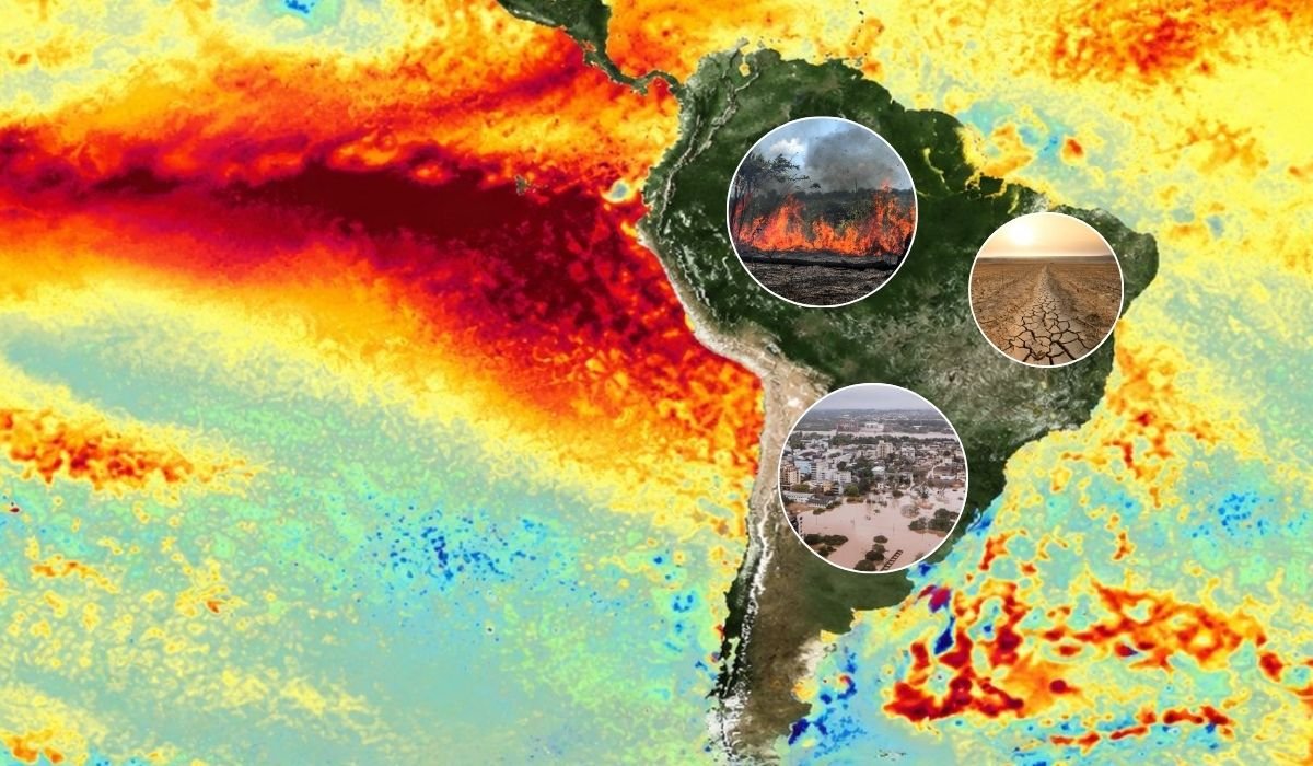 El Niño seguirá ativo no Brasil até o início de 2027, afirma Inmet